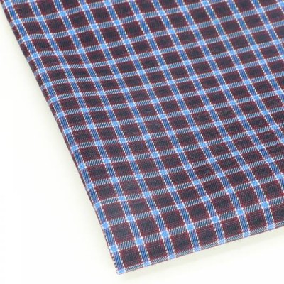 High Quality Yarn Dyed Fabric 100% Polyester Woven Plaid Fabric For Women Dress